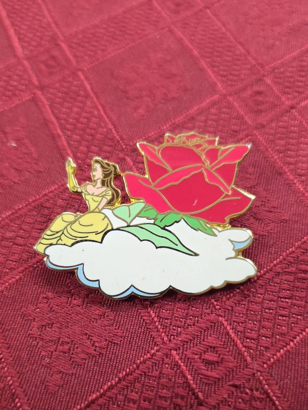 Disney DLR Anniversary Parade Stars Belle Float Pin